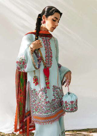 HUSSAIN REHAR LAWN STITCHED OUTFIT