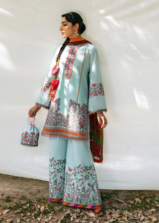 HUSSAIN REHAR LAWN STITCHED OUTFIT